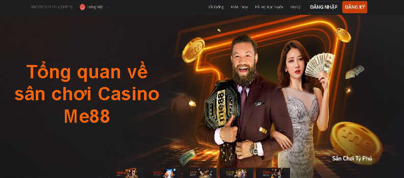 Khám phá Live Casino ME88 - Nhà cái uy tín